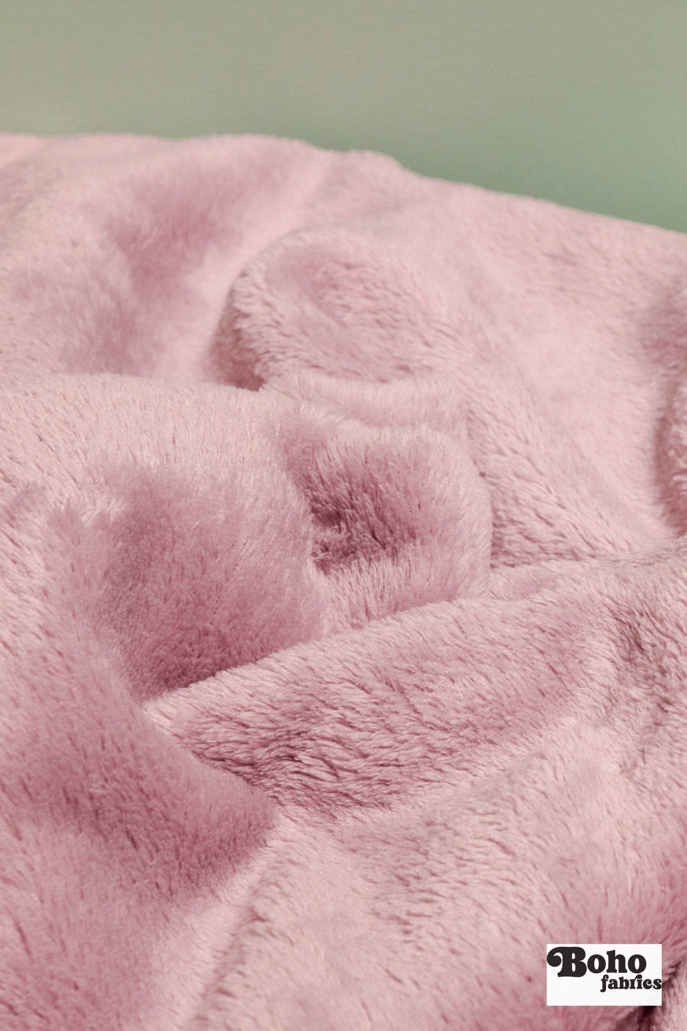 Ice Pink, Classic Double - Velour High Loft Fleece Fabric by Polartec 2nds - Boho Fabrics - Performance Fabrics