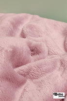 Ice Pink, Classic Double - Velour High Loft Fleece Fabric by Polartec 2nds - Boho Fabrics - Performance Fabrics
