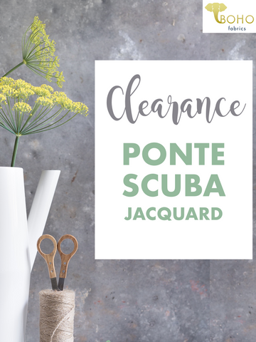 08/09/2023 Fabric Happy Hour! Ponte (Bottom Weights) Clearance Bundle!