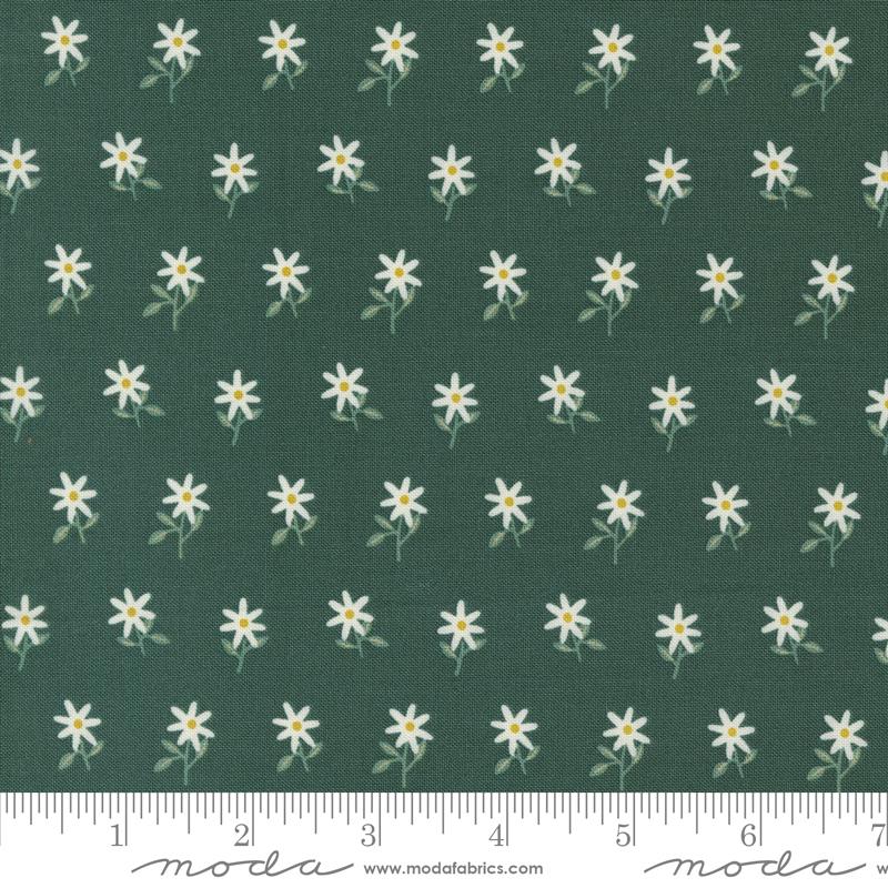 Imaginary Flowers Spruce 48384 16 Moda 1 - Boho Fabrics - Quilting Cotton, Woven