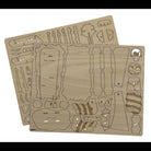 IncrediBuilds: Nightmare Before Christmas: Sally Book & Kit - Boho Fabrics - 