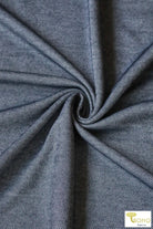 Indigo & White, Athletic Stretch Denim. ATH-134-BLU - Boho Fabrics