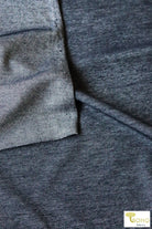 Indigo & White, Athletic Stretch Denim. ATH-134-BLU - Boho Fabrics