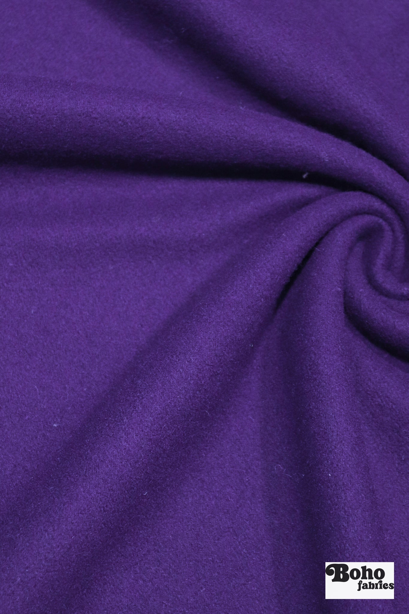 Iris Italian Wool Coating Fabric - Boho Fabrics - Wool Coating, Woven