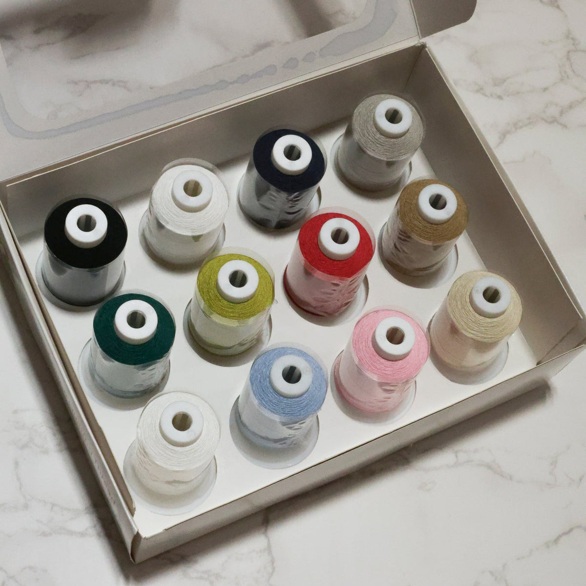 Iris Ultra Cotton Quilting Thread - Set of 12 Colors – Boho Fabrics