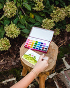 Italian Fields watercolor painting kit - Boho Fabrics - Painting Kits & Supplies