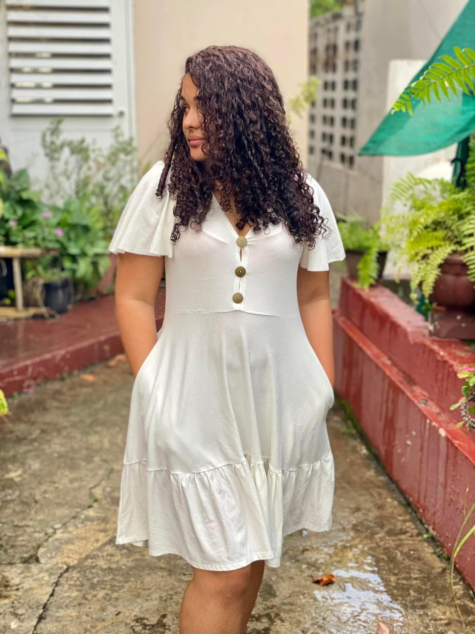 Ivory, Brushed Rayon Spandex - Boho Fabrics