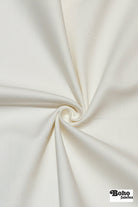 Ivory Cotton Twill Woven Fabric - Boho Fabrics - Twill, Woven