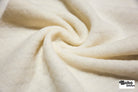 Ivory Diamonds, Embossed-Style Wool Knit Fabric - Boho Fabrics - Wool Knit
