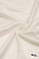 Ivory Rayon Spandex Knit Fabric - Boho Fabrics - Rayon Jersey Solid, Knit Fabric