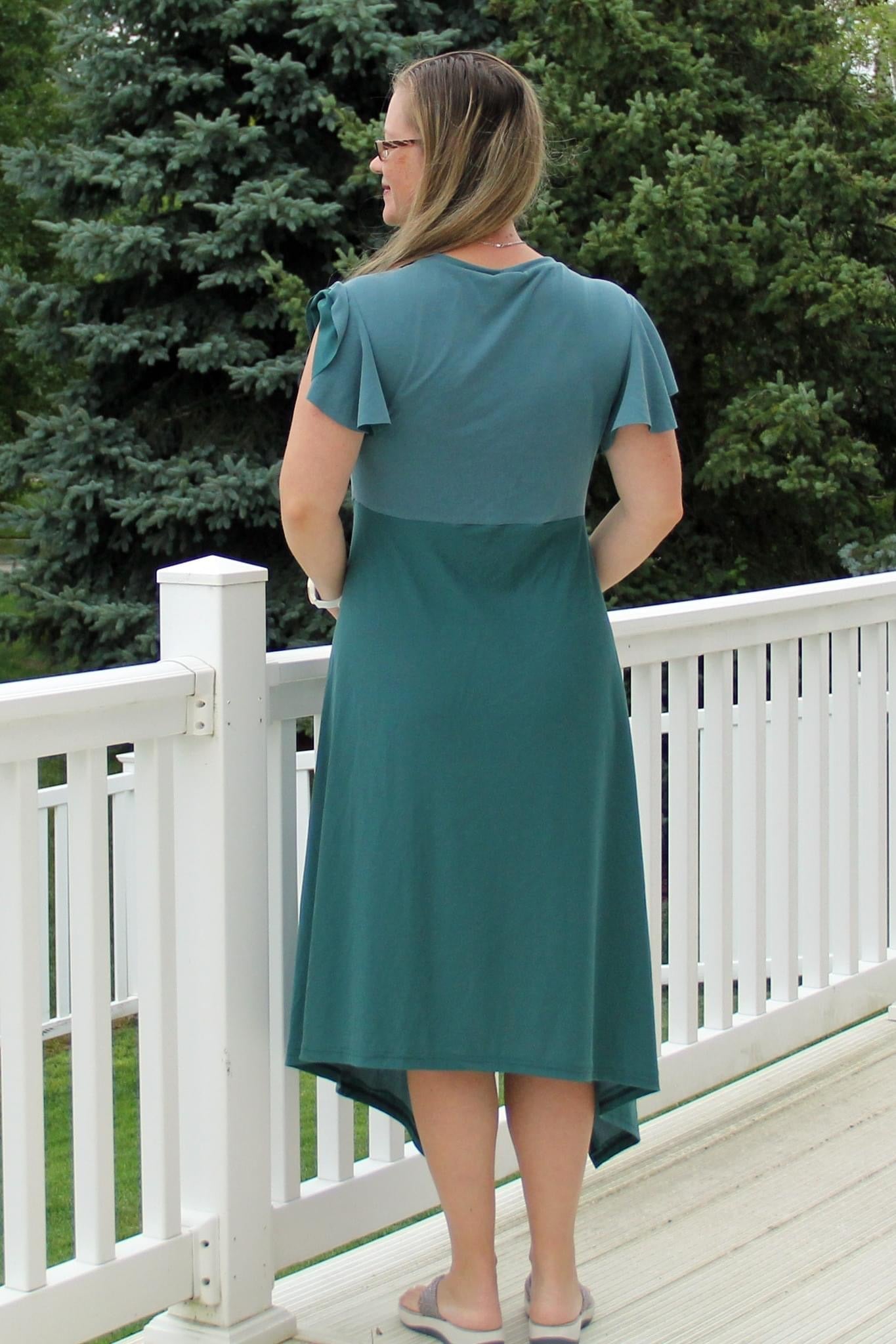 Jade Teal, Solid Cupro Knit - Boho Fabrics