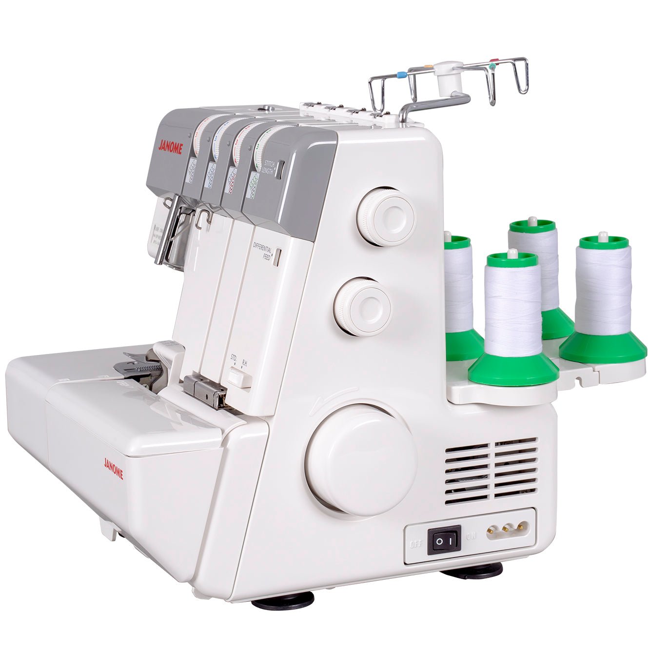 Janome 654D Sailing Serger - Boho Fabrics - Sewing Machines