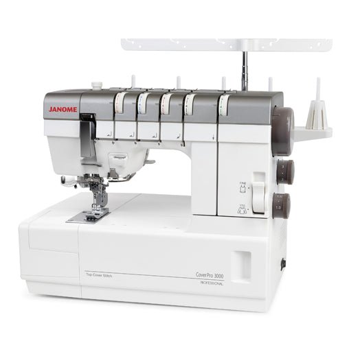 Janome CoverPro 3000P Coverstitch Machine - Boho Fabrics - Sewing Machines