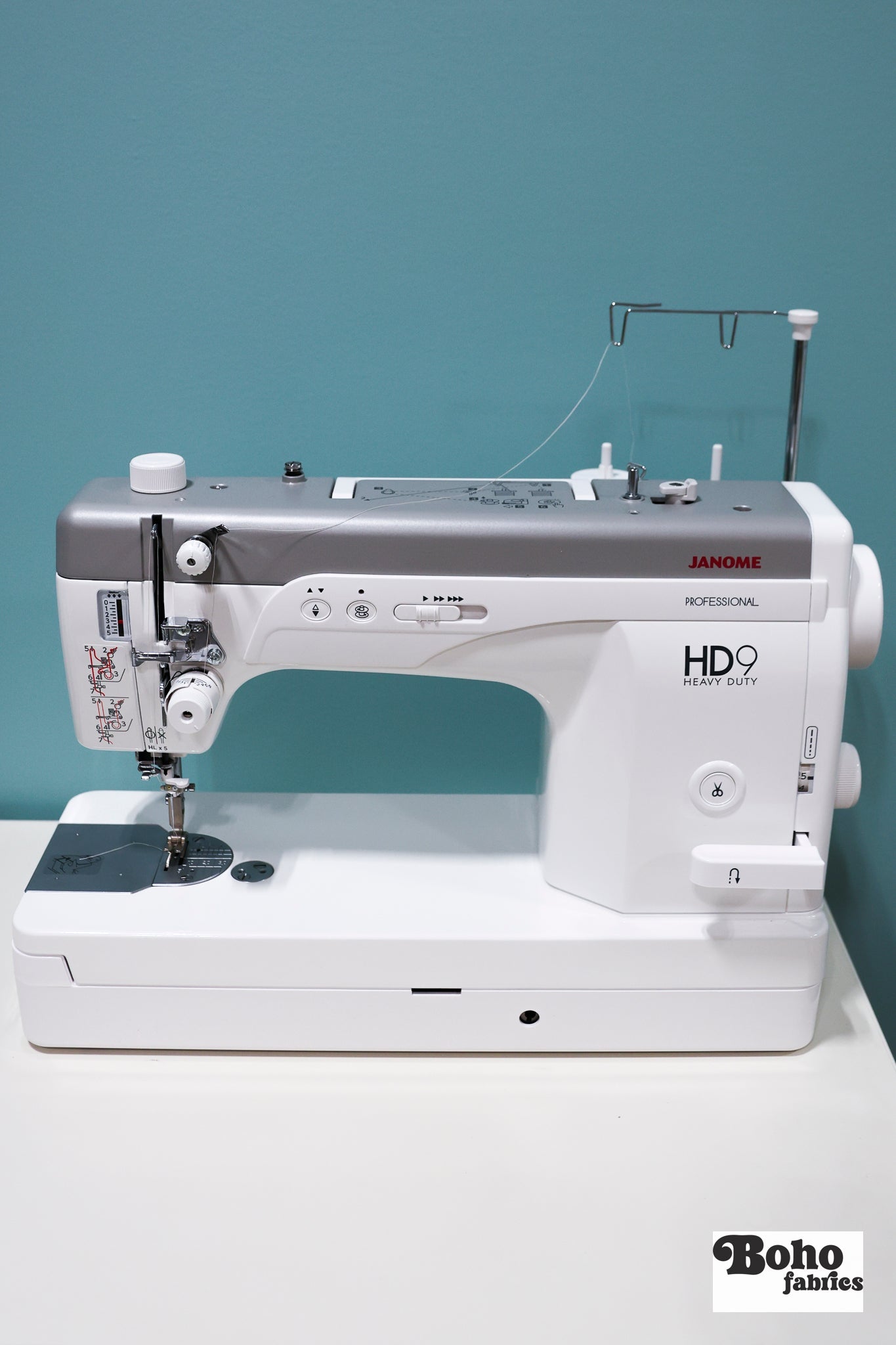 Janome HD9 Professional V2 Heavy Duty Straight Stitch Sewing Machine - Boho Fabrics - Sewing Machines