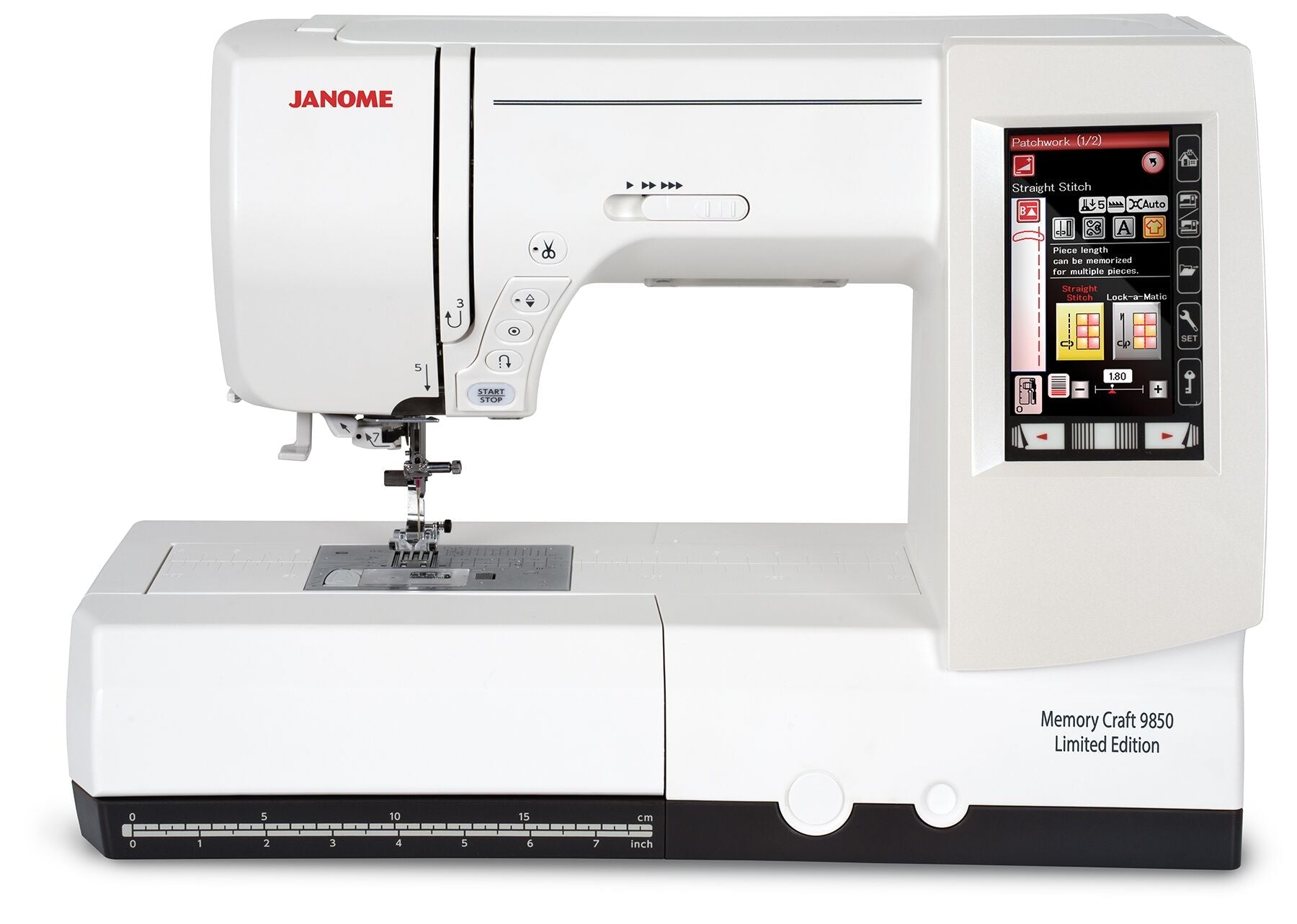 Janome Memory Craft 9850LE Computerized Sewing and Embroidery Machine - Boho Fabrics - Sewing Machines