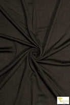 Java Brown, Rayon Spandex Knit. RJS-206 - Boho Fabrics