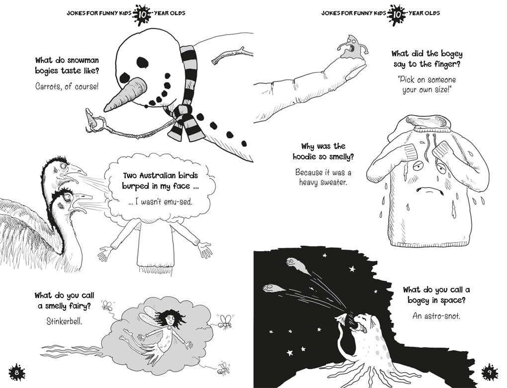 Jokes For Funny Kids: 10 Year Olds - Boho Fabrics - Books