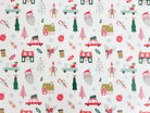 Jolly Christmas Wrapping Paper Roll - Boho Fabrics - 