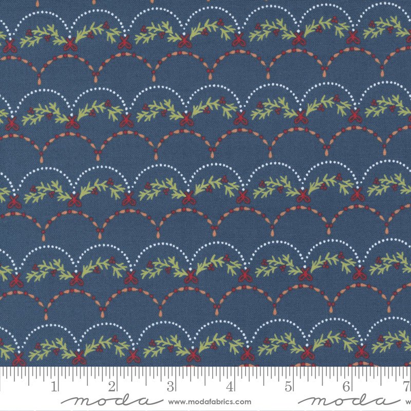 Joyful Joyful in Midnight by Moda - 100% Cotton Quilting Fabric - 20805 24 - Boho Fabrics - Quilting Cotton, Woven
