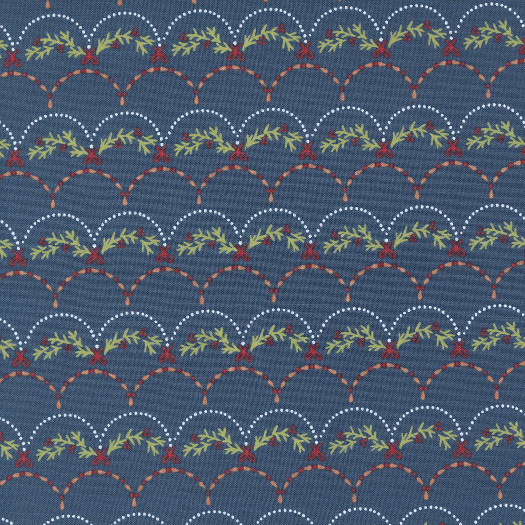 Joyful Joyful in Midnight by Moda - 100% Cotton Quilting Fabric - 20805 24 - Boho Fabrics - Quilting Cotton, Woven