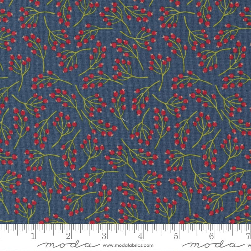 Joyful Joyful in Midnight by Moda - 100% Cotton Quilting Fabric - 20806 24 - Boho Fabrics - Quilting Cotton, Woven