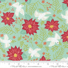 Joyful Joyful in Sky by Moda - 100% Cotton Quilting Fabric - 20802 17 - Boho Fabrics - Quilting Cotton, Woven