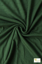 Jungle Green , Rayon Spandex Solid - Boho Fabrics - Rayon Jersey Solid, Knit Fabric