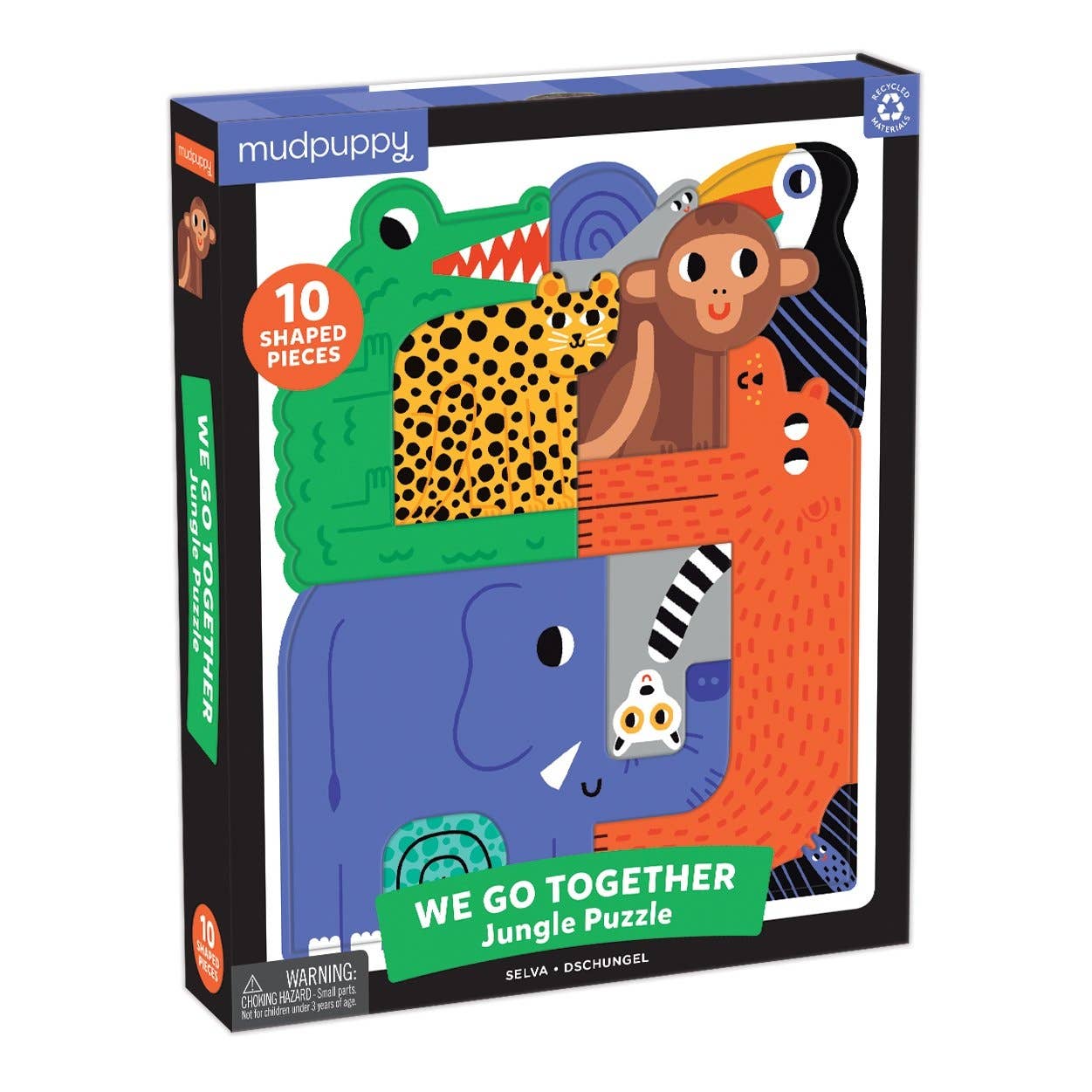 Jungle We Go Together Puzzle - Boho Fabrics - Puzzles