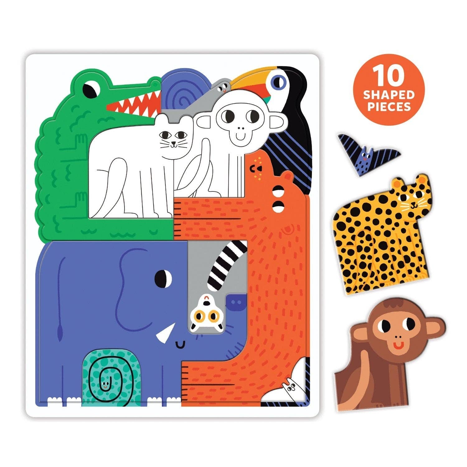 Jungle We Go Together Puzzle - Boho Fabrics - Puzzles