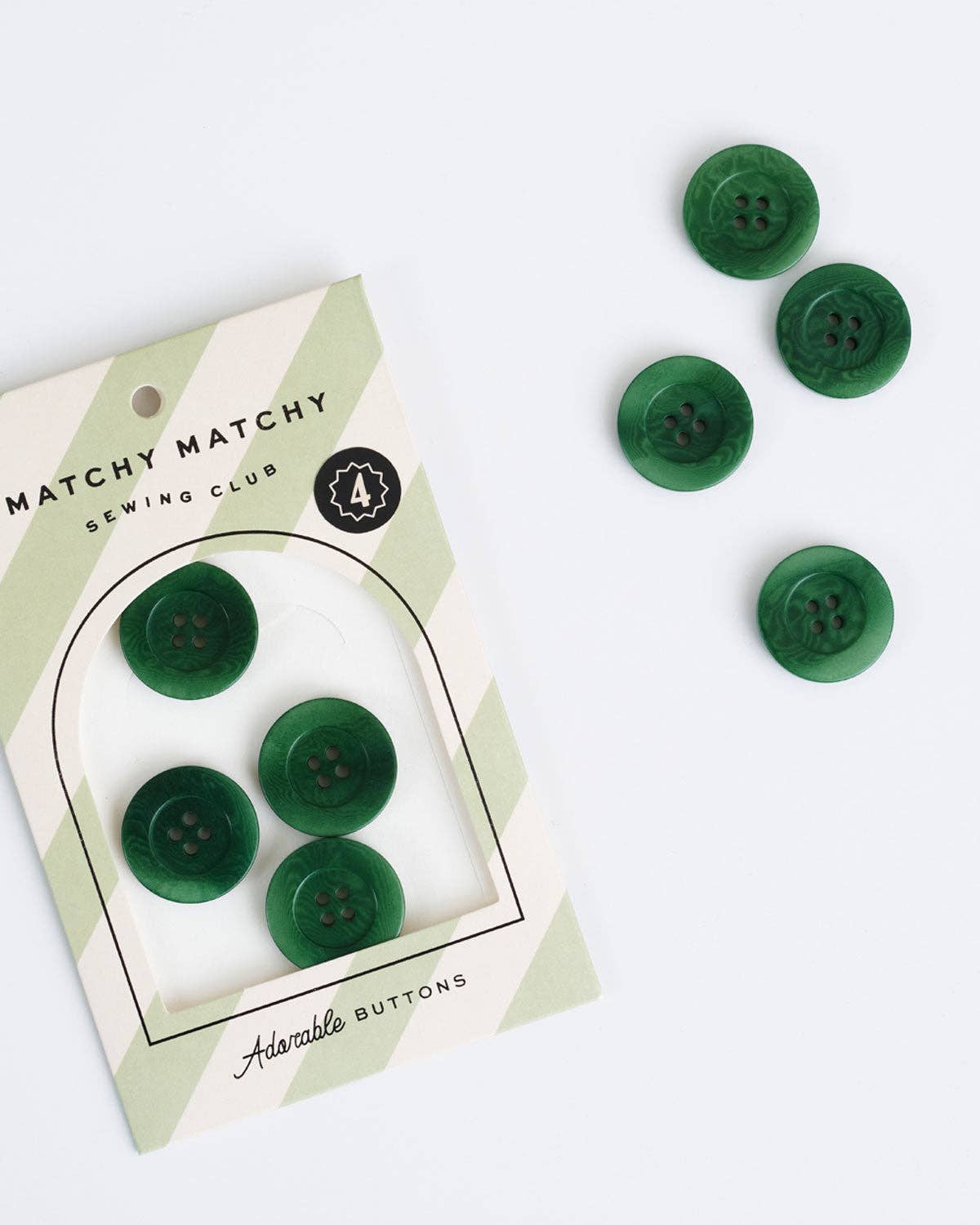 Juniper 1" Corozo Nut Buttons - Boho Fabrics - Buttons & Snaps
