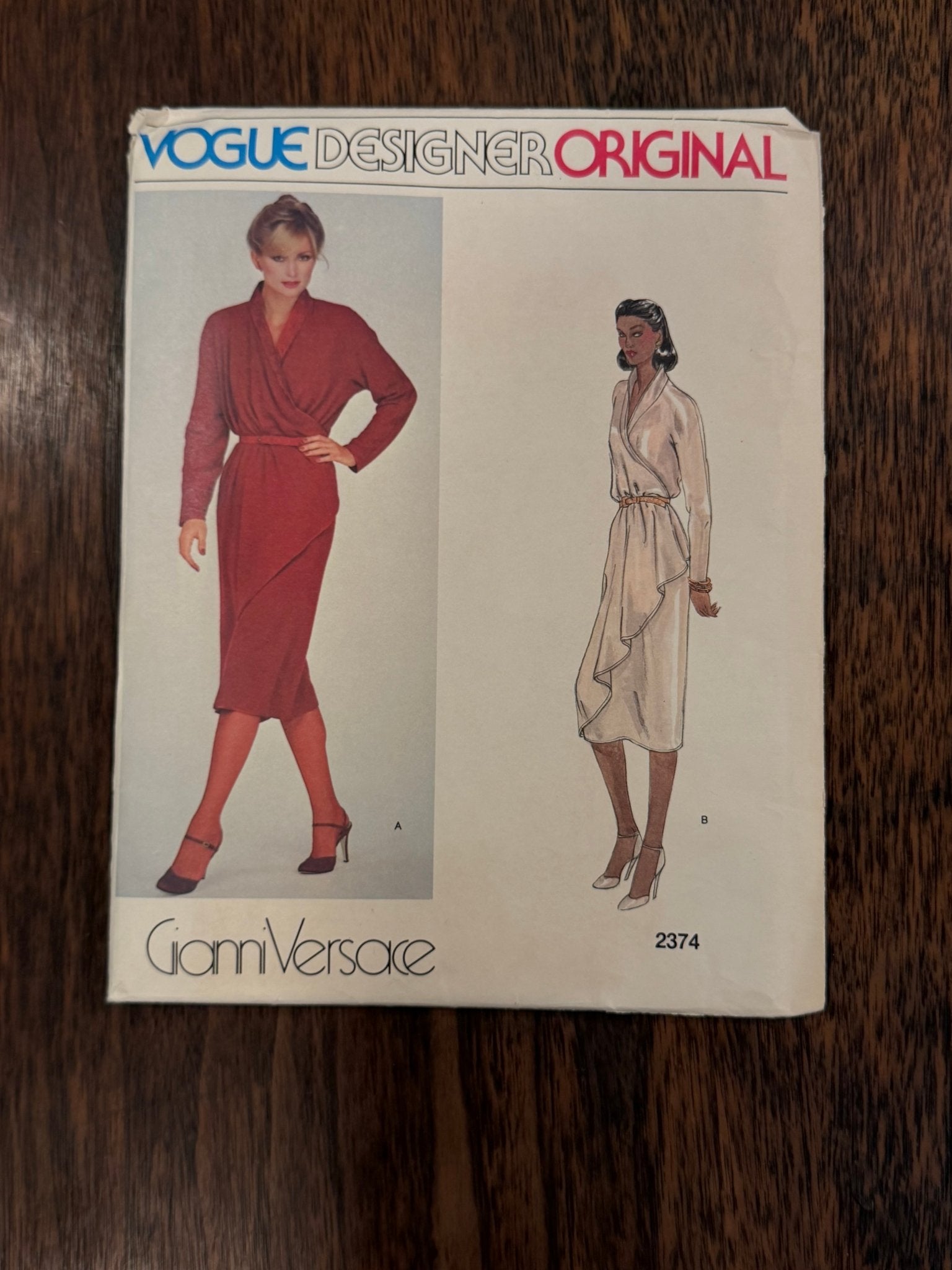 Karl Lagerfeld | Vogue Paris Original Sewing Pattern #1995 — A-Line Jacket & Tapered Pants, Size 14-16-18, Vintage 1997 - Boho Fabrics - Sewing Patterns