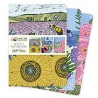 Kate Heiss: Set Of 3 Standard Notebooks - Boho Fabrics - Journals & Stationery