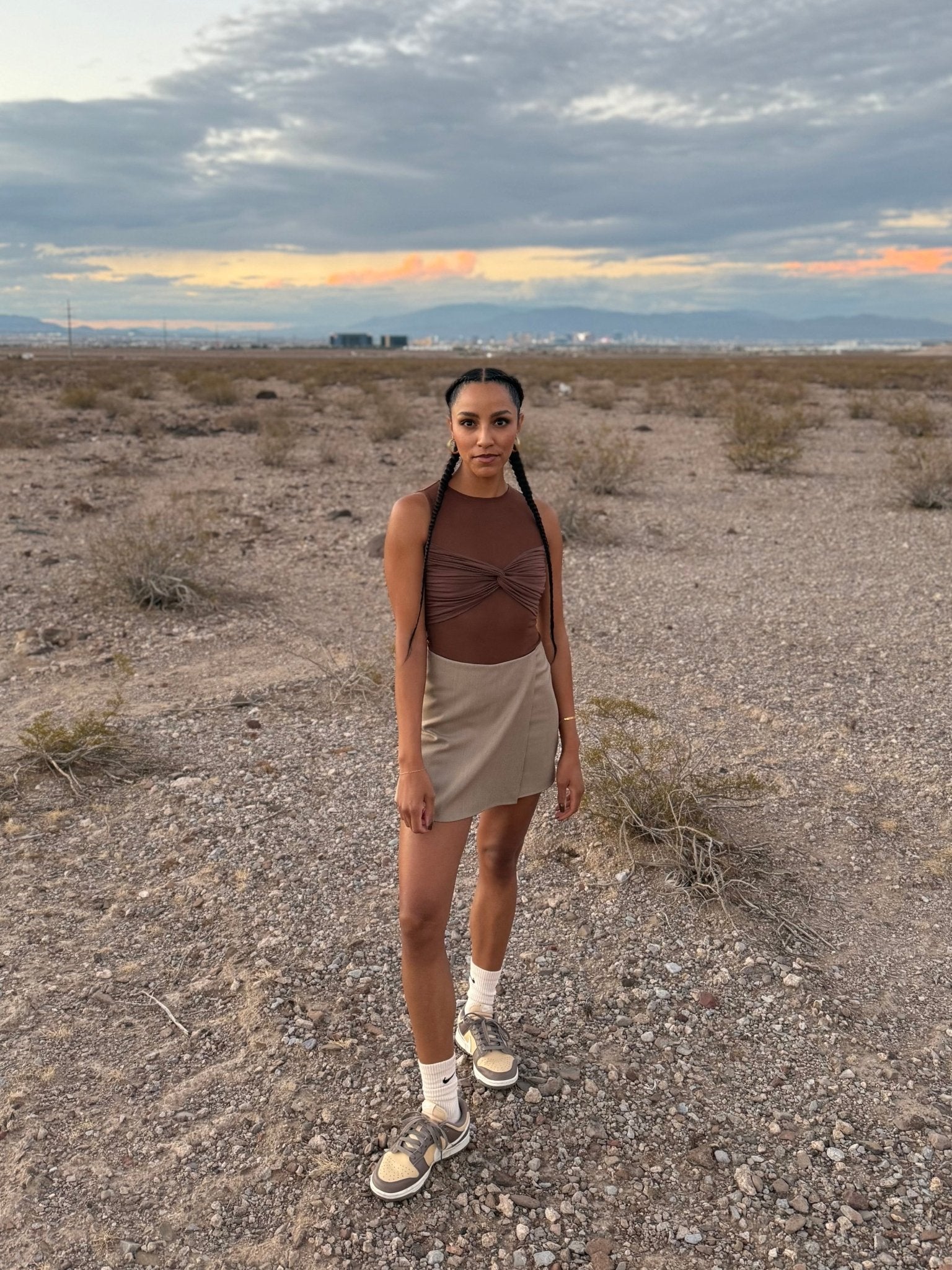 Key Weave in Taupe, Stretch Woven Fabric - Boho Fabrics - Suiting, Woven Fabric?