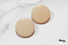 Khaki, Mod Gambit, Shank Button. Available in 15mm, 18mm, 20mm, 25mm - Boho Fabrics - Buttons & Snaps