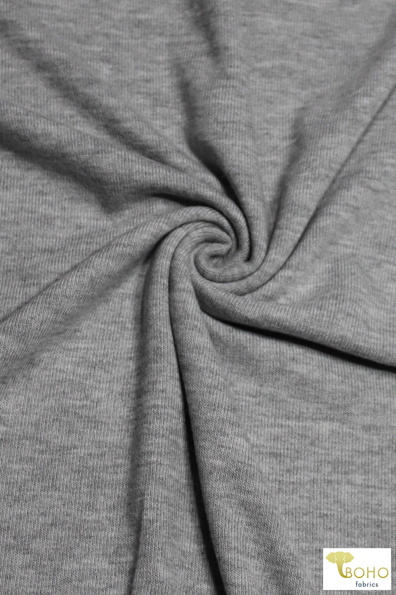 Kitten Gray. Brushed Sweater Knit. BSWTR-321 - Boho Fabrics
