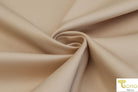 Last Cuts! Dark Ivory. Shiny Coated Athletic/Scuba Knit Fabric. ATH-108-NDE - Boho Fabrics
