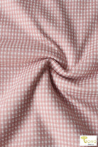 Last Cuts! Pink Basketweave, Jacquard Knit - Boho Fabrics