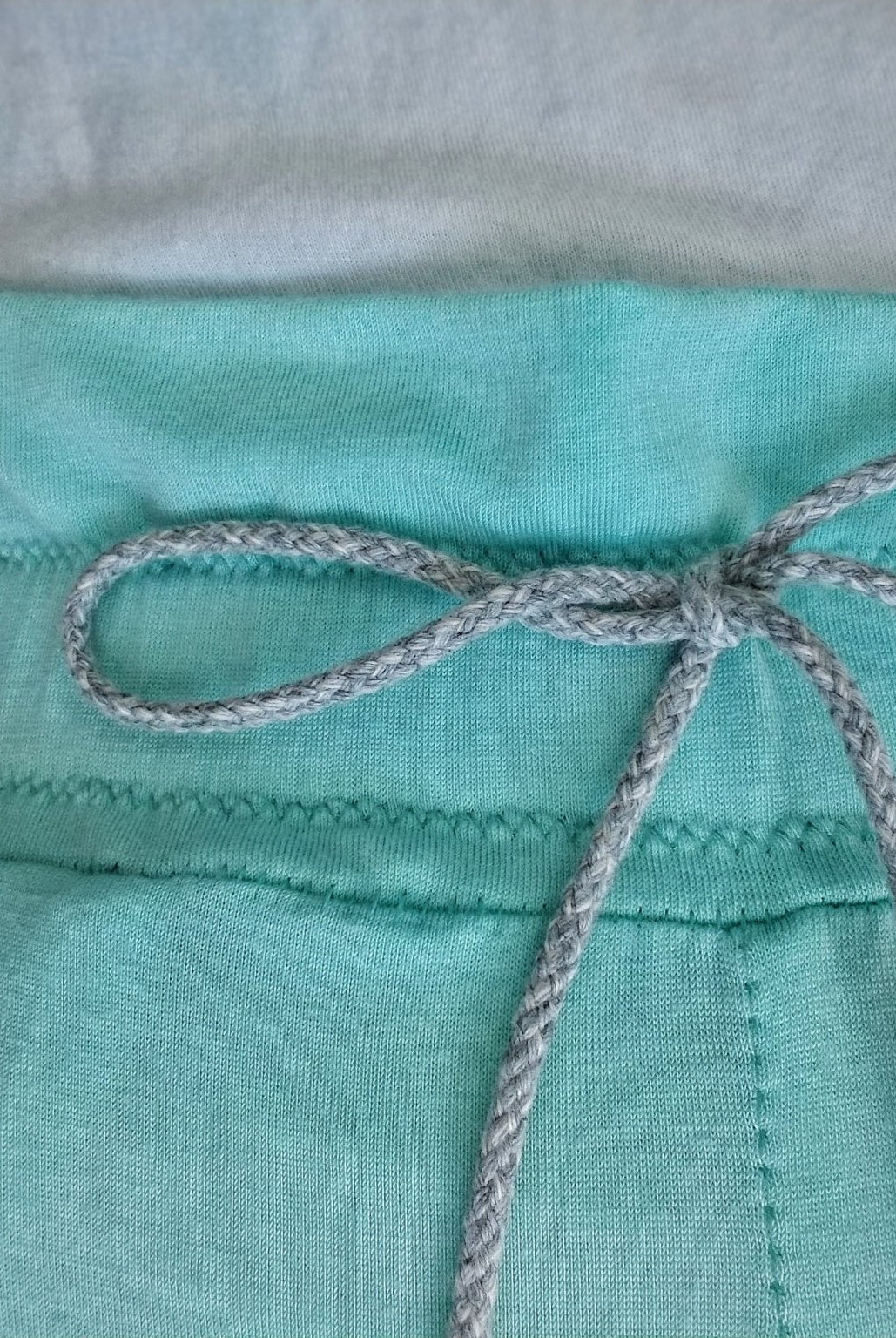 Last Cuts! Sea Aqua, Rayon Spandex Knit - Boho Fabrics