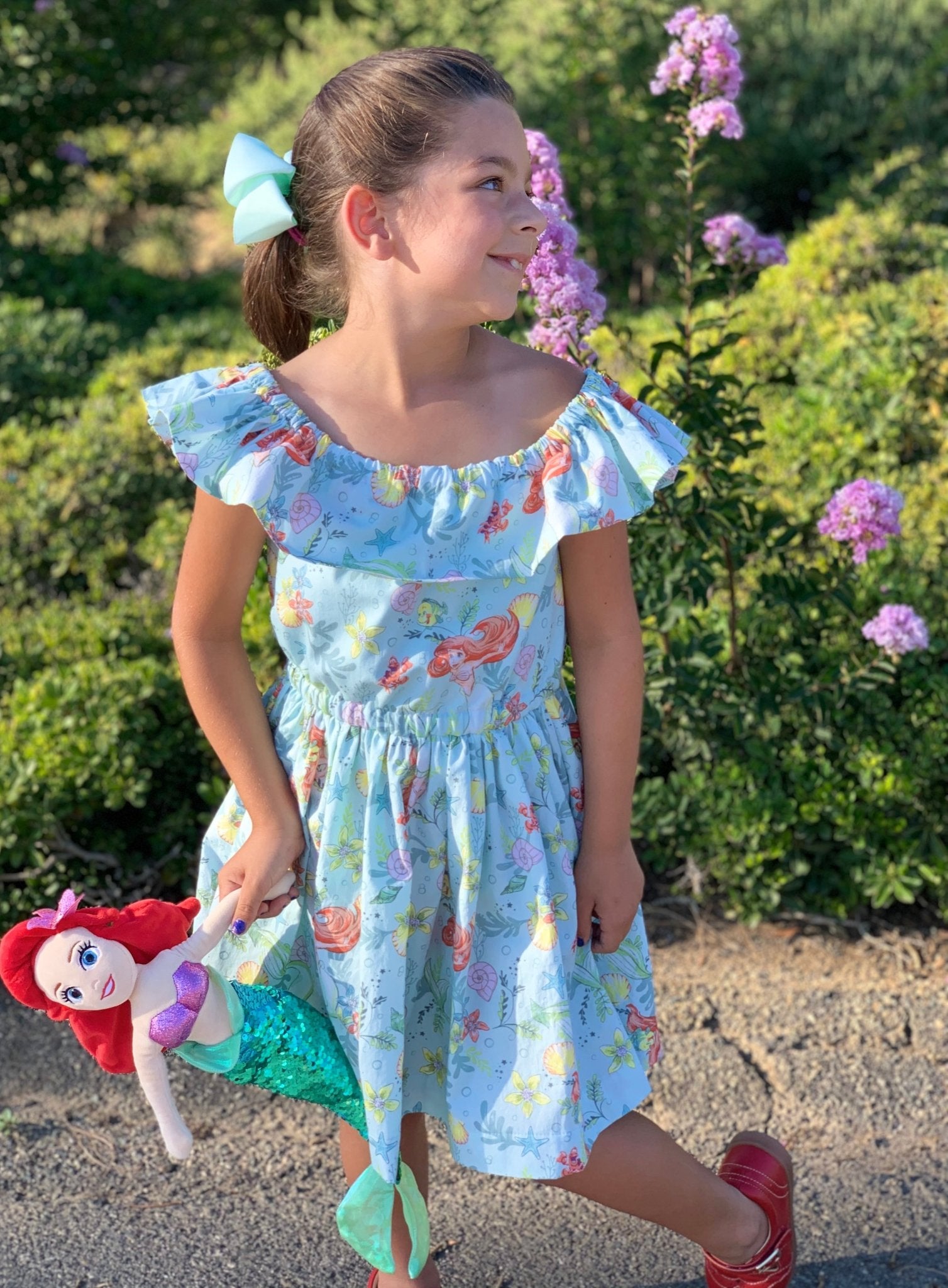 Last Cuts! Under the Sea, Cotton Poplin Woven Print Fabric - Boho Fabrics