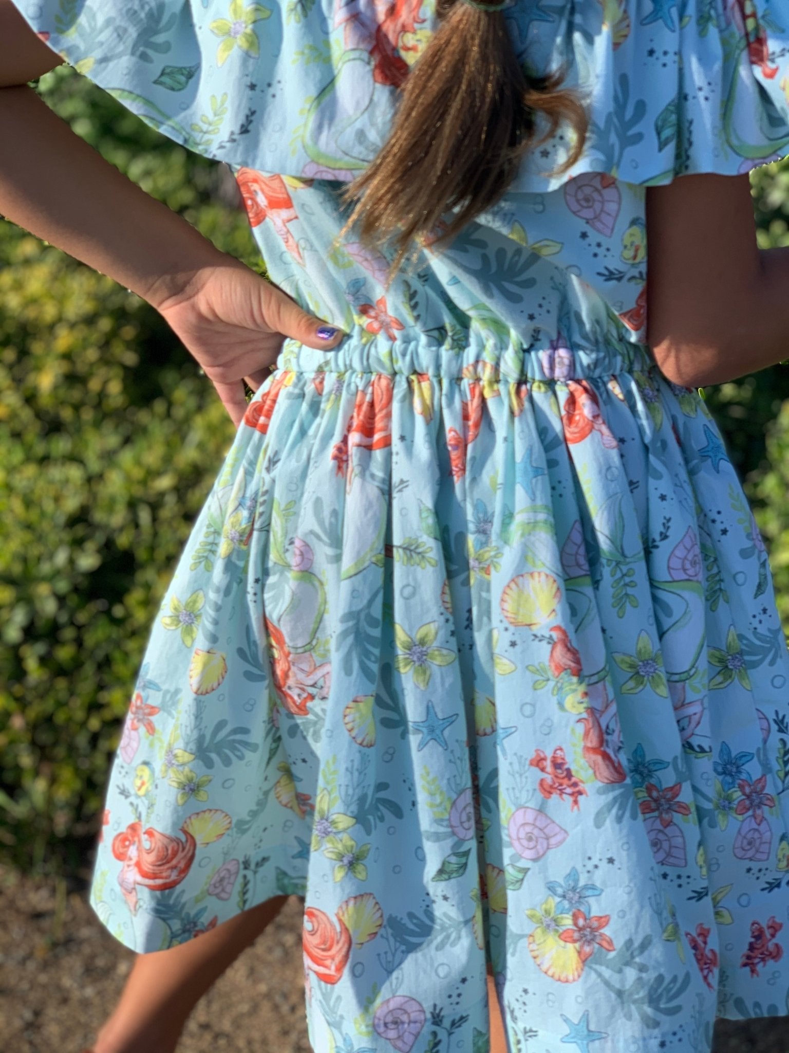 Last Cuts! Under the Sea, Cotton Poplin Woven Print Fabric - Boho Fabrics