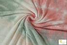 Last Cuts! Watermelon Tie Dye, Rayon Spandex Print. RJP-307 - Boho Fabrics