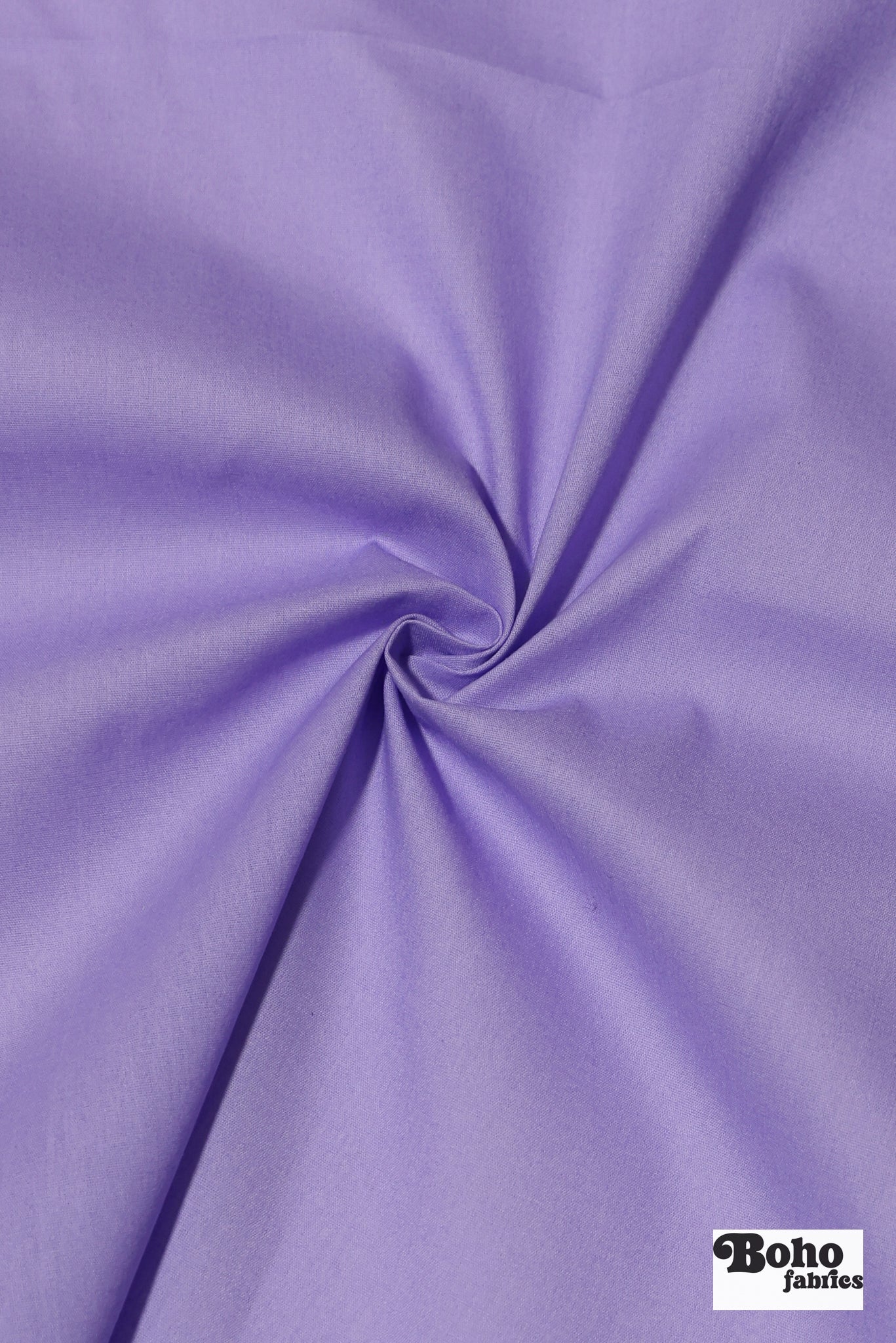 Lavender Cotton Blend Poplin Woven Fabric - Boho Fabrics - Woven, Fabric