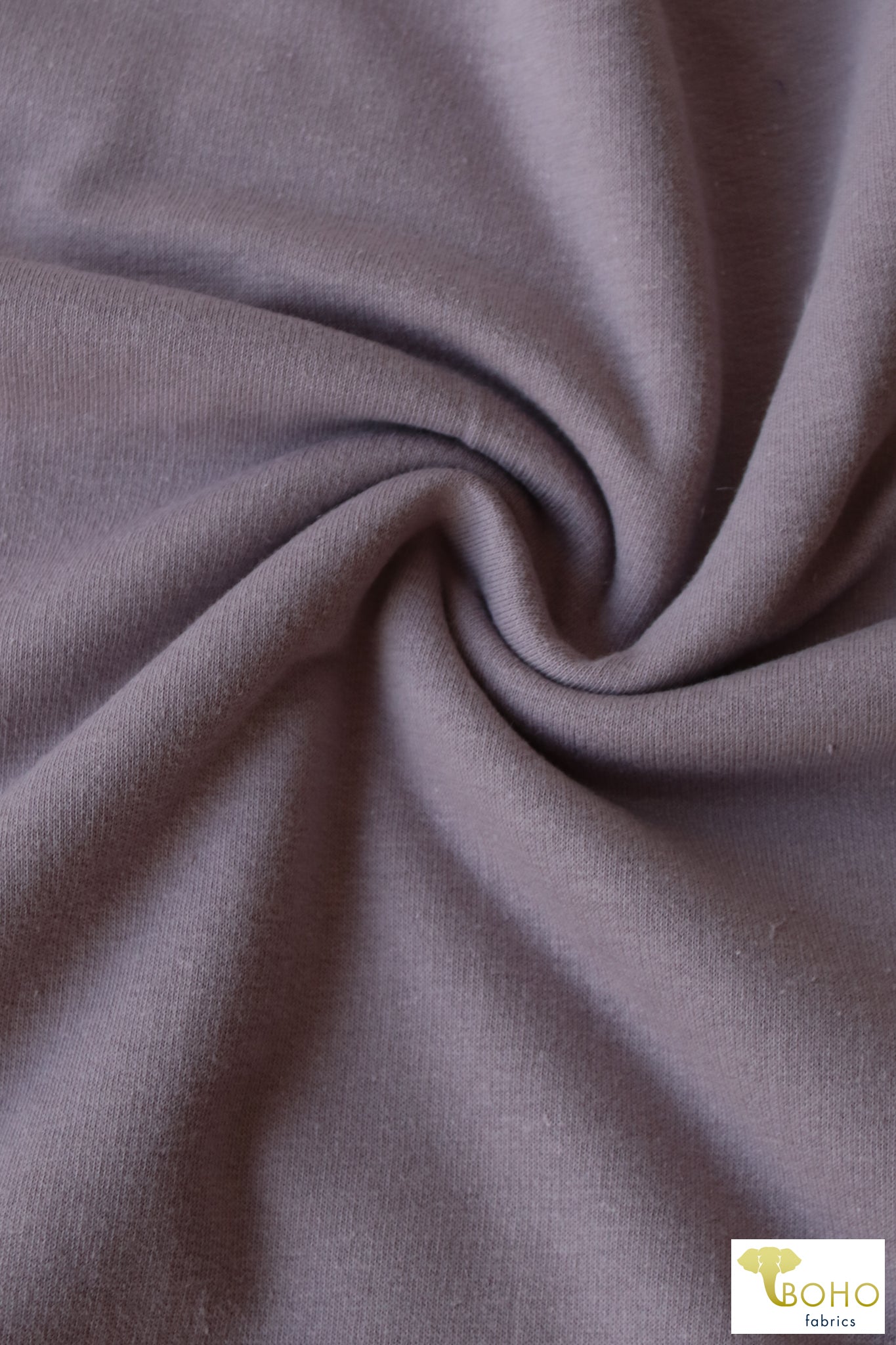 Lavender Mist. Cotton French Terry. CLFT-938-DKLAV - Boho Fabrics