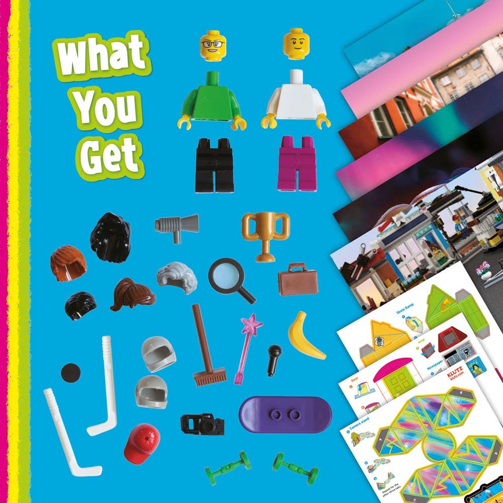 LEGO Minifigure Photography - Boho Fabrics - Books