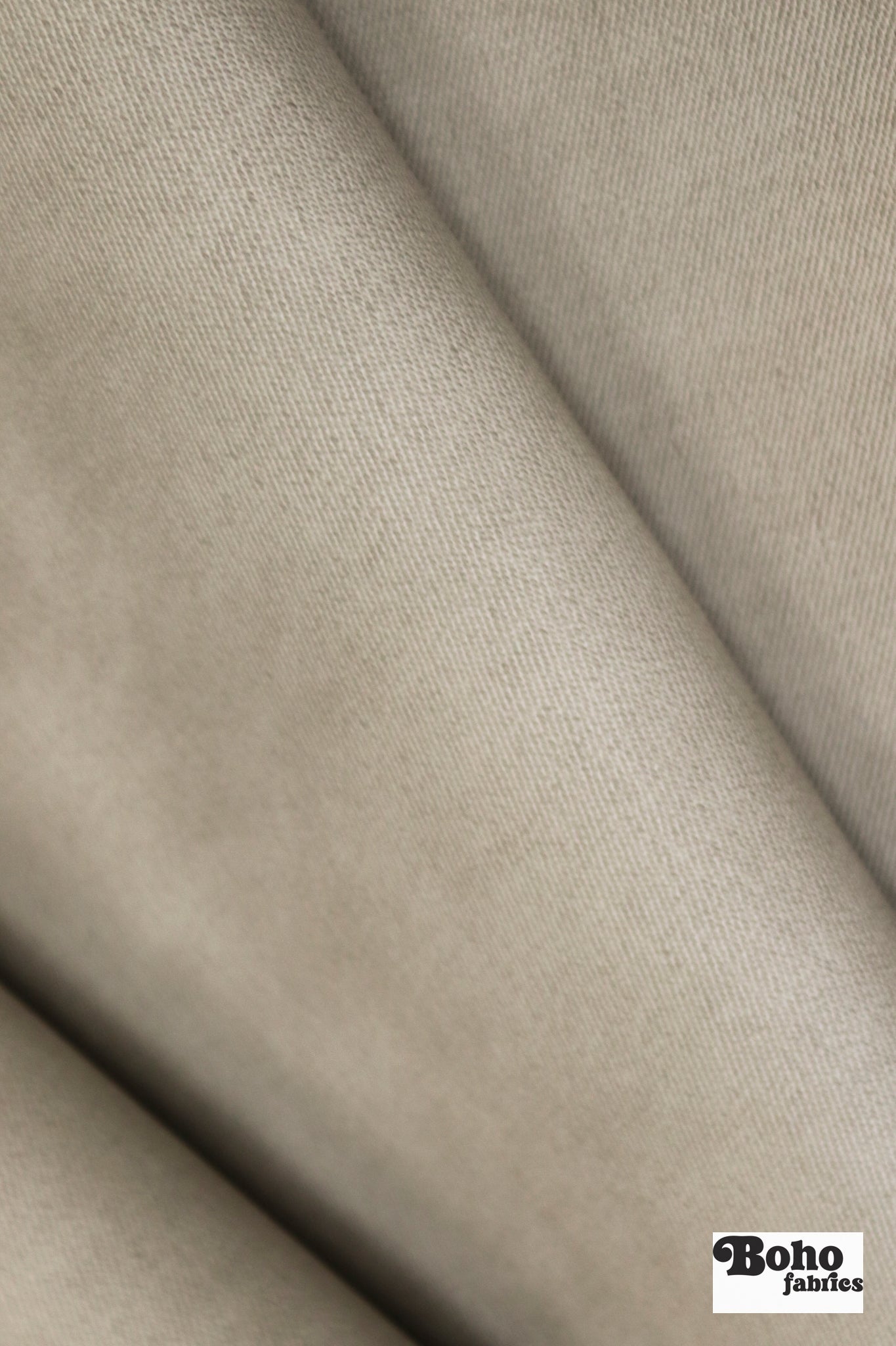 Levi Twill, Beige Coated Upholstery Fabric - Boho Fabrics - Home Dec. & Upholstery Fabric
