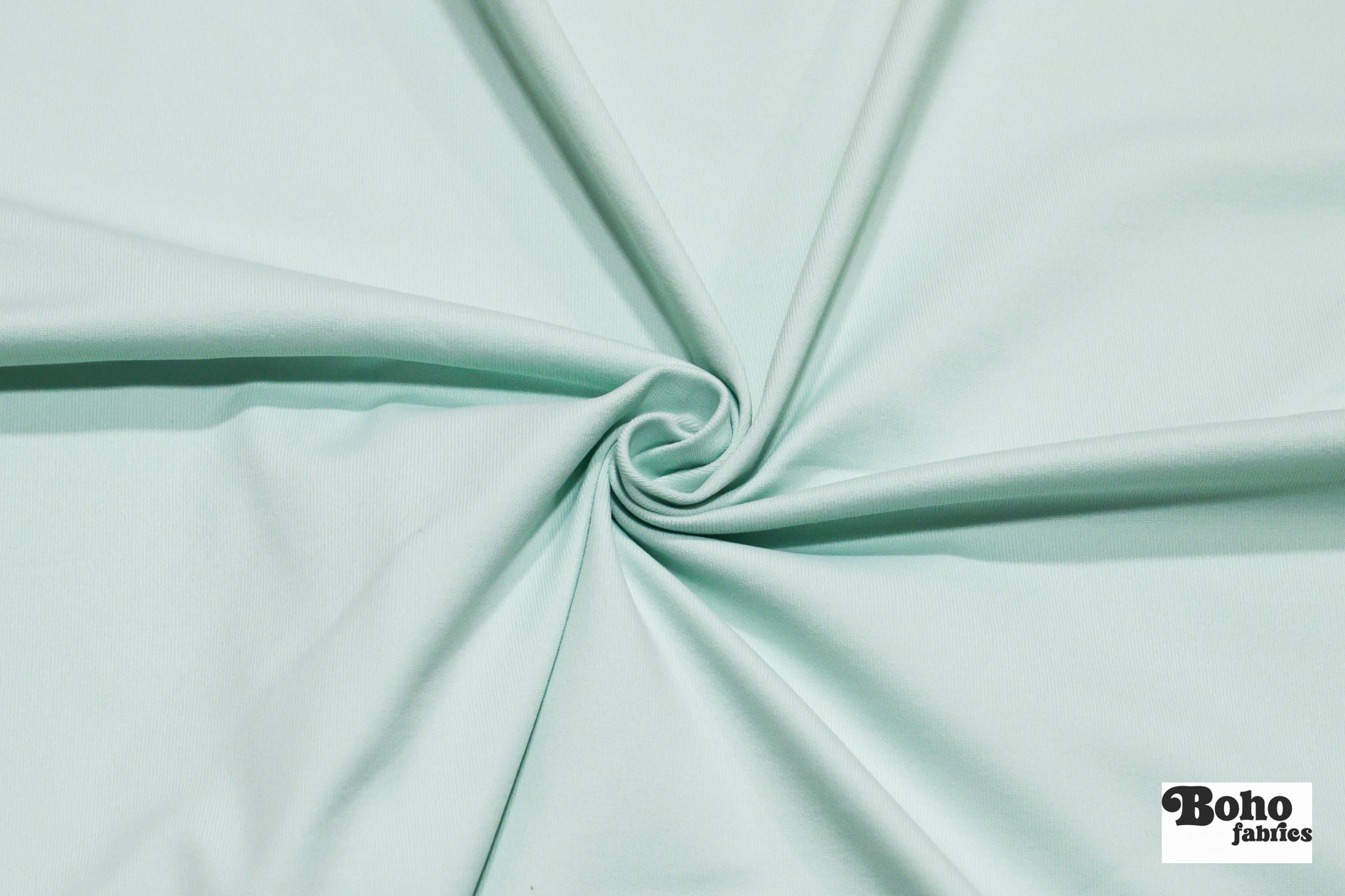 Light Aqua, Athletic Knit Fabric - Boho Fabrics - Athletic Knit Fabric