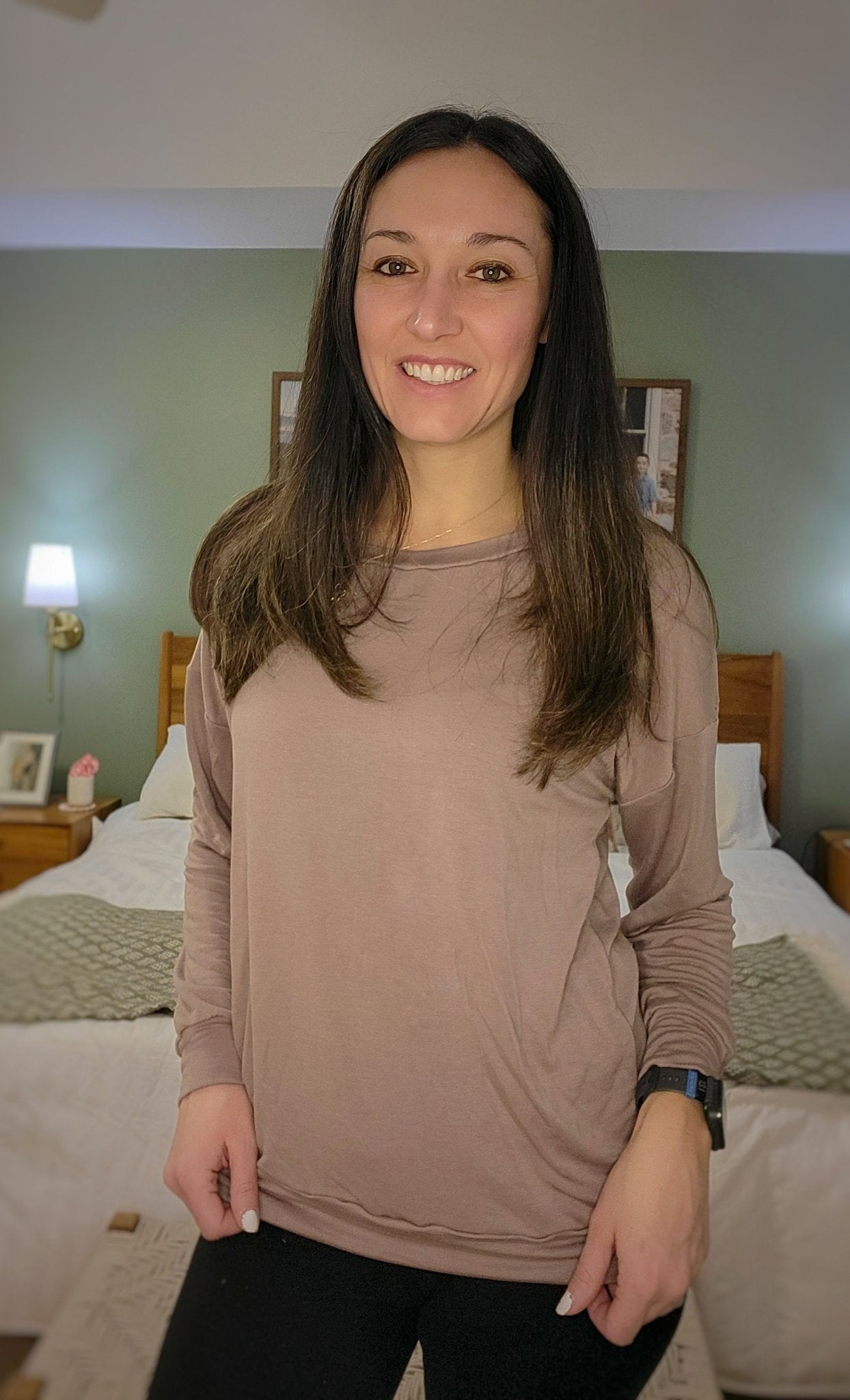 Light Brown, French Terry Solid Knit Fabric - Boho Fabrics - French Terry Solid Knit