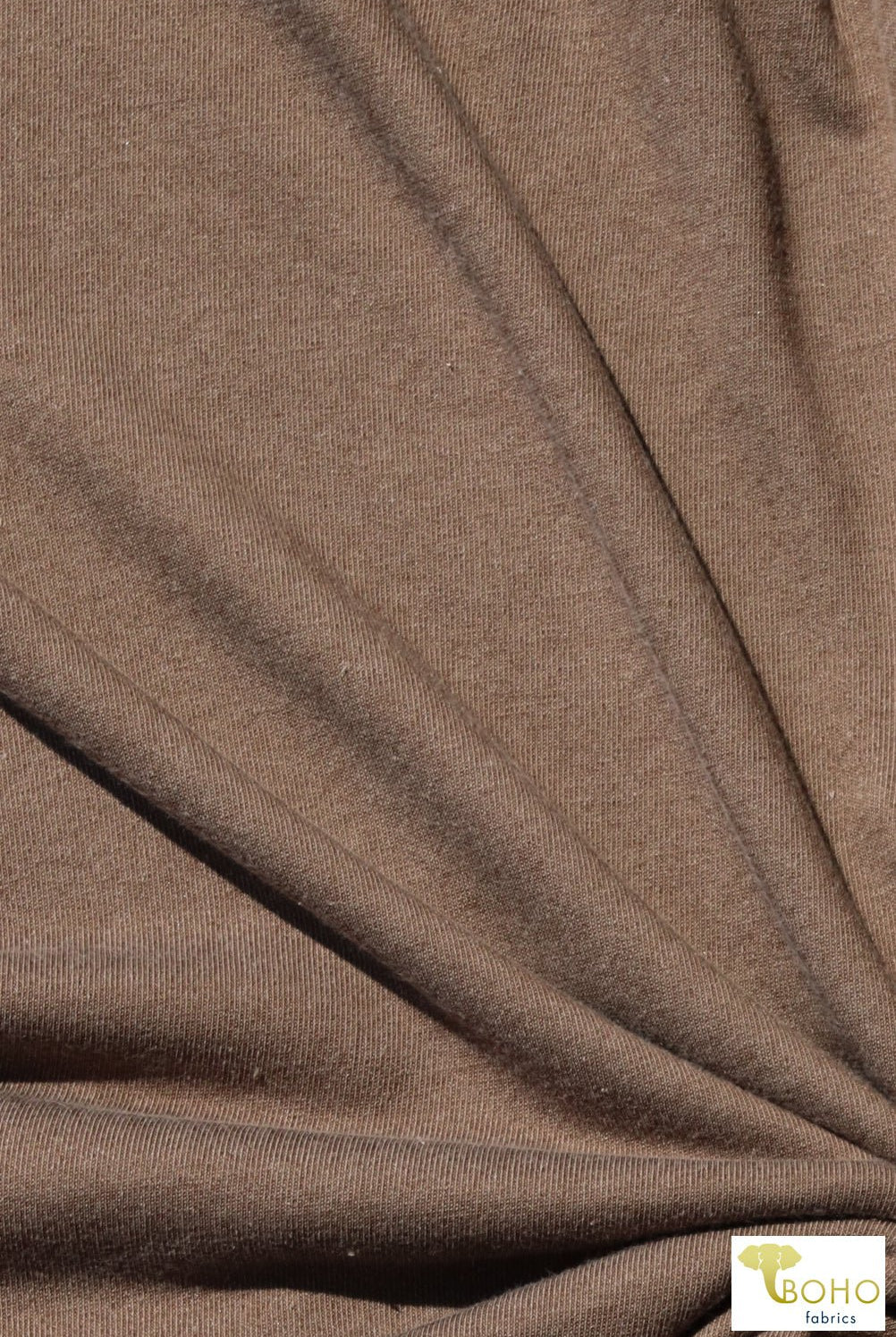 Light Brown Terry Cloth Knit. FTS-204 - Boho Fabrics