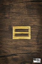 Light Brown – Vintage Plastic Slide Buckle | Set of 2 - Boho Fabrics - Buckles & Slides