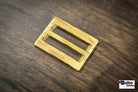 Light Brown – Vintage Plastic Slide Buckle | Set of 2 - Boho Fabrics - Buckles & Slides